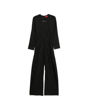 THELATEST Vネック長袖ジャンプスーツ - サムネイル1