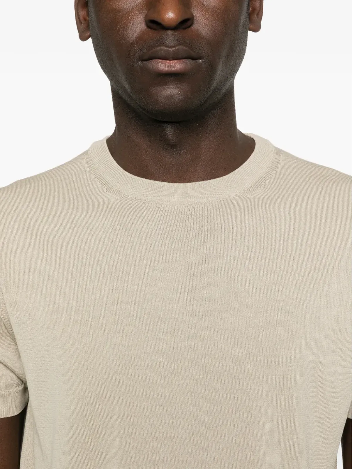 Canali 半袖ニットTシャツ - 画像5