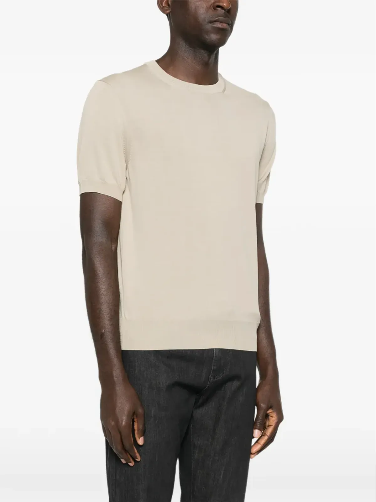 Canali 半袖ニットTシャツ - 画像3
