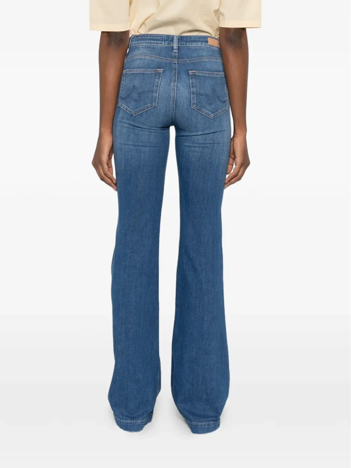 AG Jeans Tropea ハイライズフレアジーンズ - 画像4