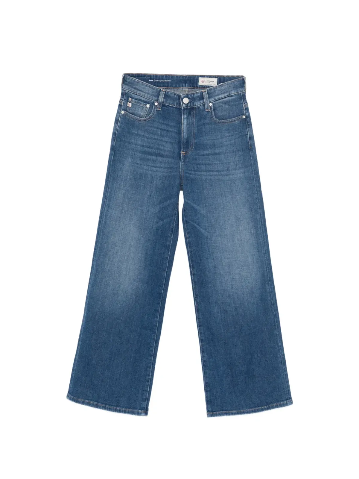 AG Jeans Saige ワイドレッグクロップジーンズ - 画像1