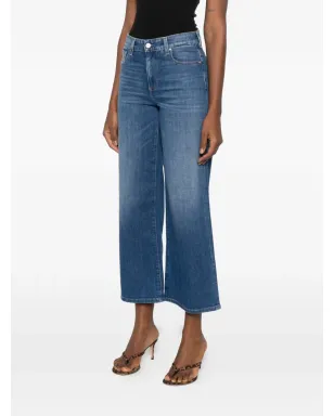 AG Jeans Saige ワイドレッグクロップジーンズ - サムネイル3