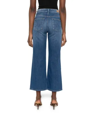 AG Jeans Saige ワイドレッグクロップジーンズ - サムネイル4