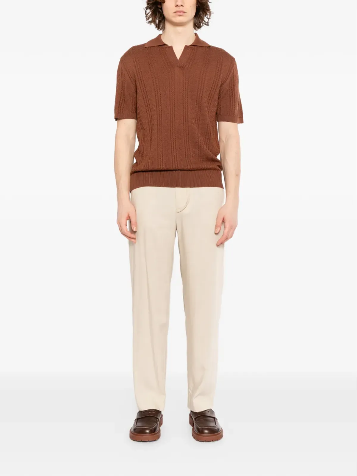 Canali テクスチャードトップ - 画像2