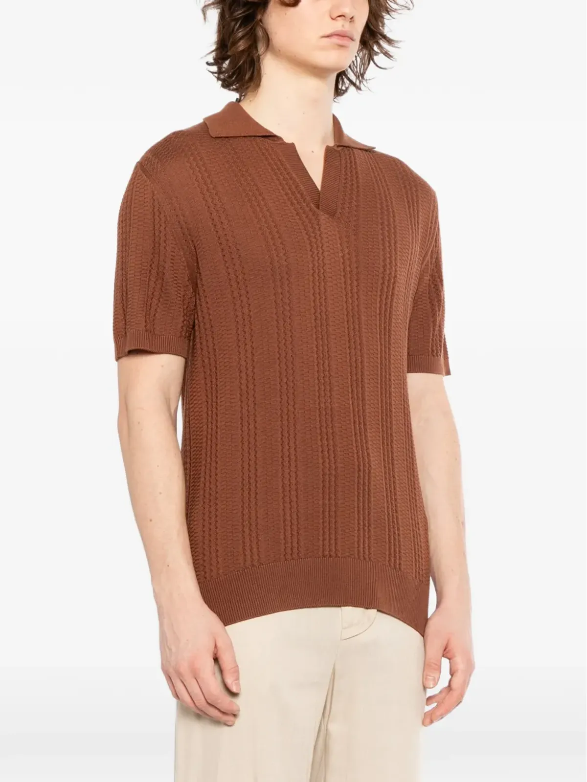 Canali テクスチャードトップ - 画像3