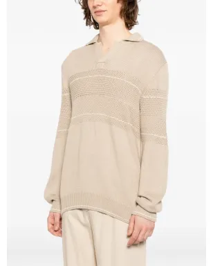 Canali ジャカード編みセーター - サムネイル3