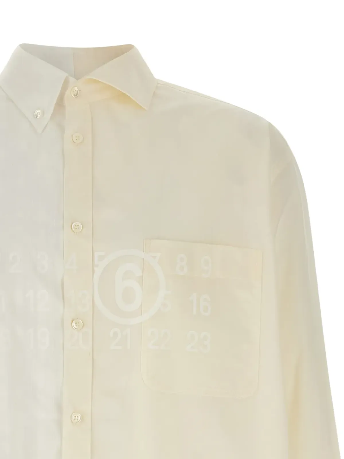 MM6 Maison Margiela パネルドシャツ - 画像4