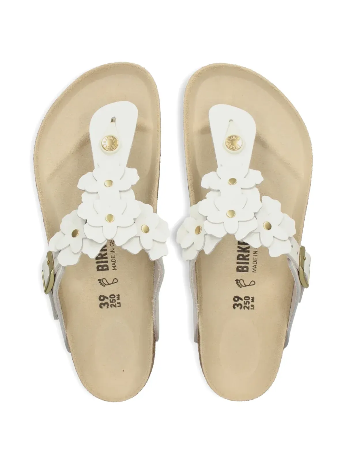 Birkenstock ジゼー フラワー サンダル - 画像4