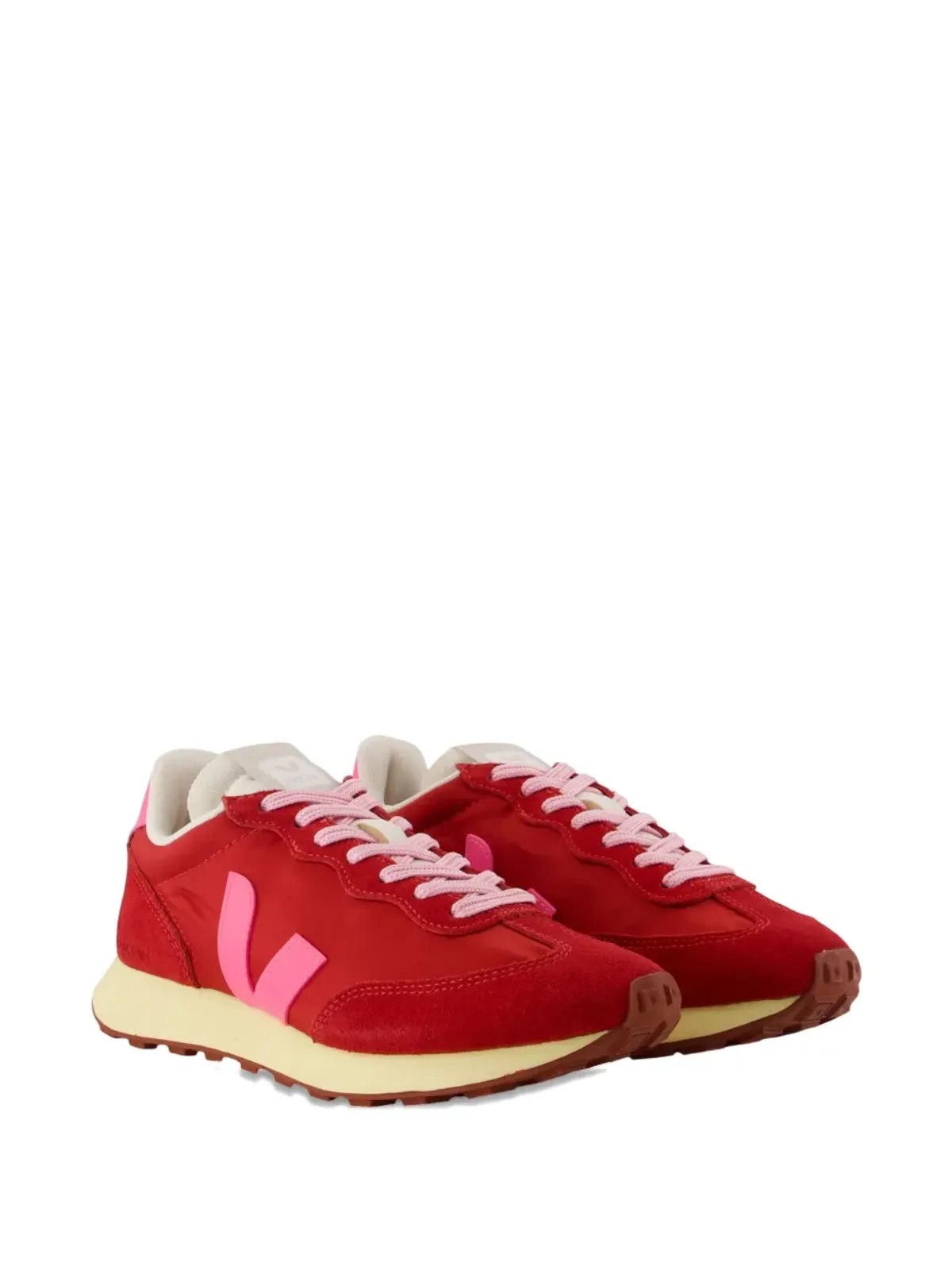 VEJA Rio Branco almond toe sneakers - Red - 画像2