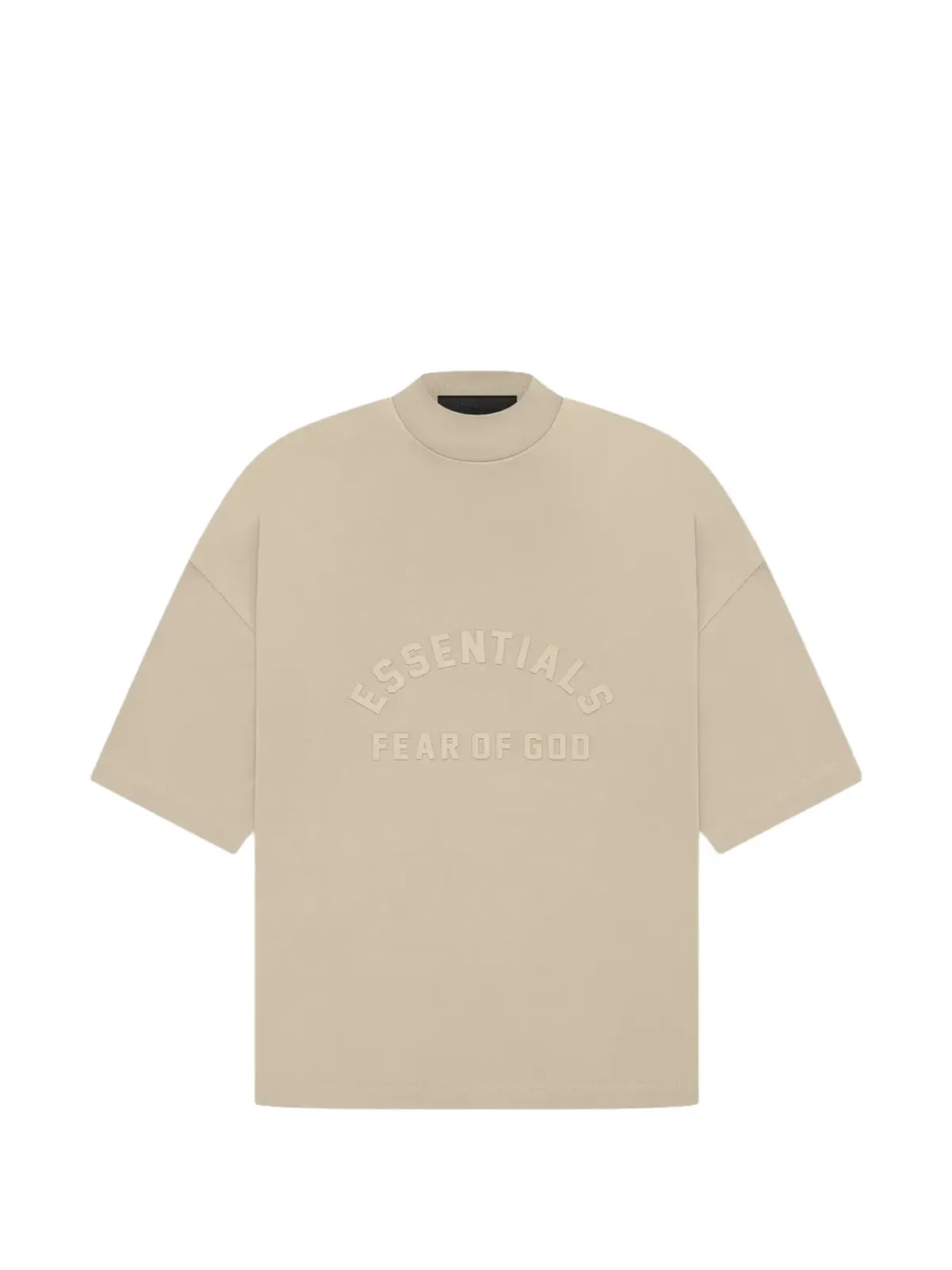 FEAR OF GOD ESSENTIALS エンボス加工 半袖Tシャツ - Neutrals - 画像1