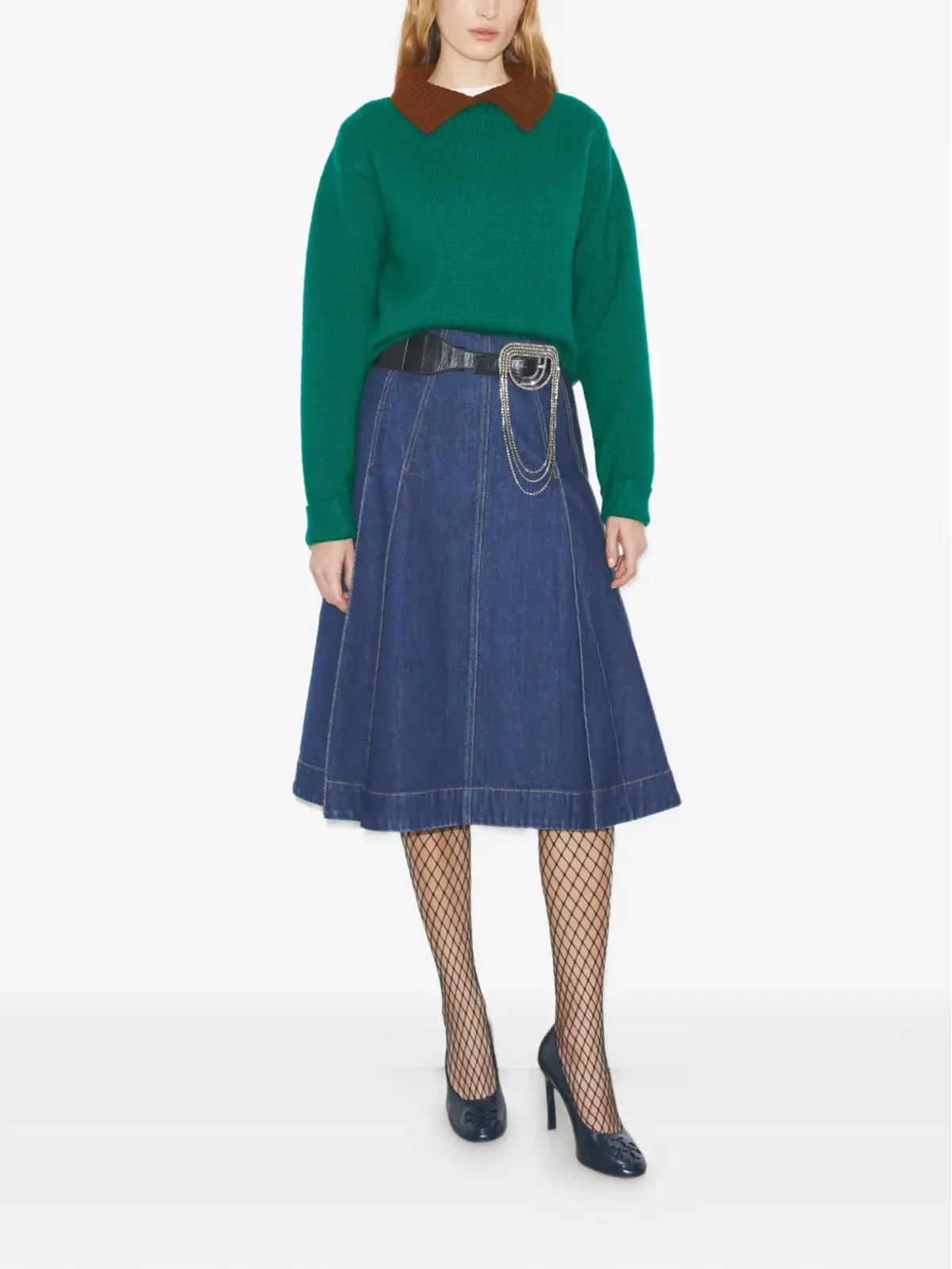 Tory Burch 襟付きセーター - 画像2