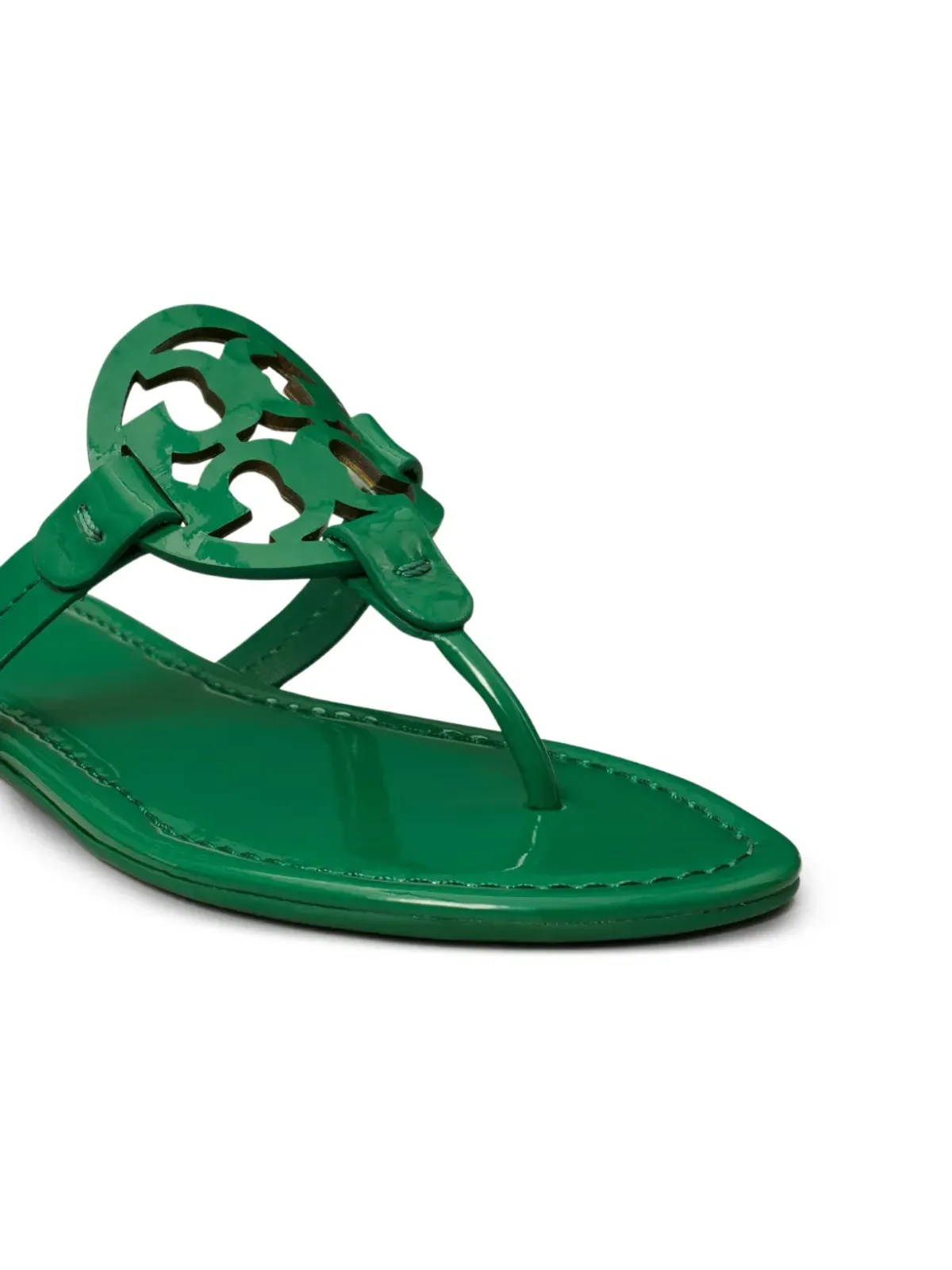 Tory Burch ミラー カットアウト サンダル - 画像4