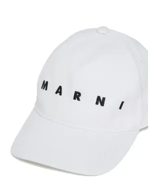 Marni Kids ロゴ刺繍キャップ - サムネイル3