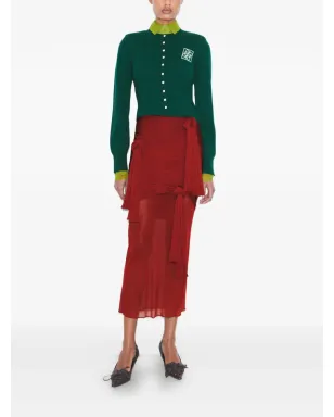 Tory Burch ノット付きスカート - サムネイル2