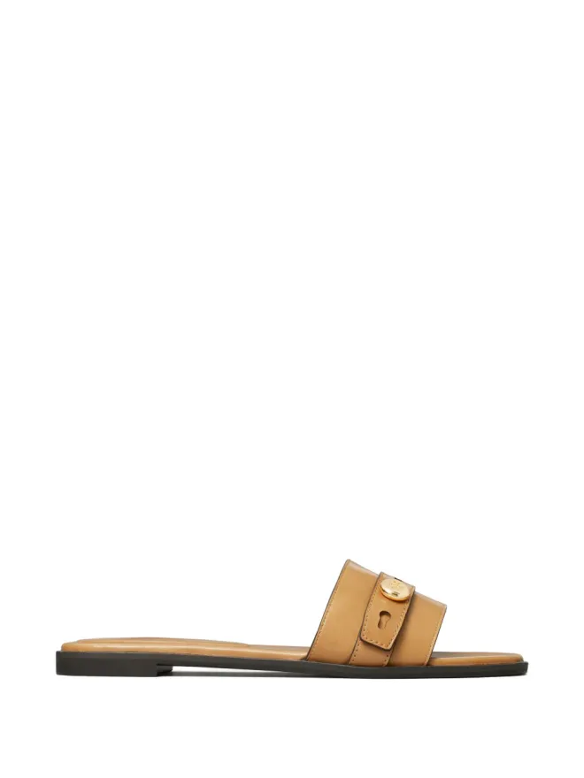 Tory Burch Tory Burch Romy ボタンストラップ・スライド サンダルの商品画像