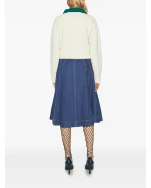 Tory Burch 襟付きウールセーター - サムネイル3