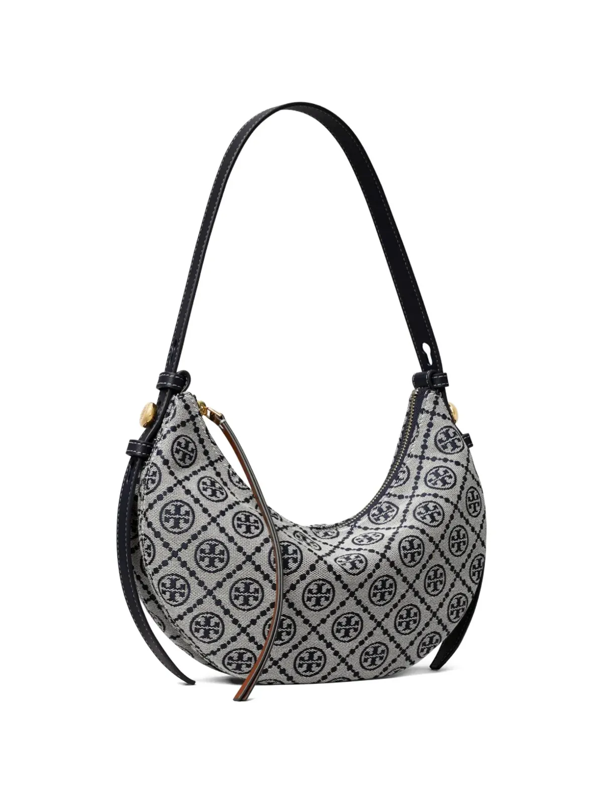 Tory Burch ロミー・ハーフムーン柄ショルダーバッグ - 画像4