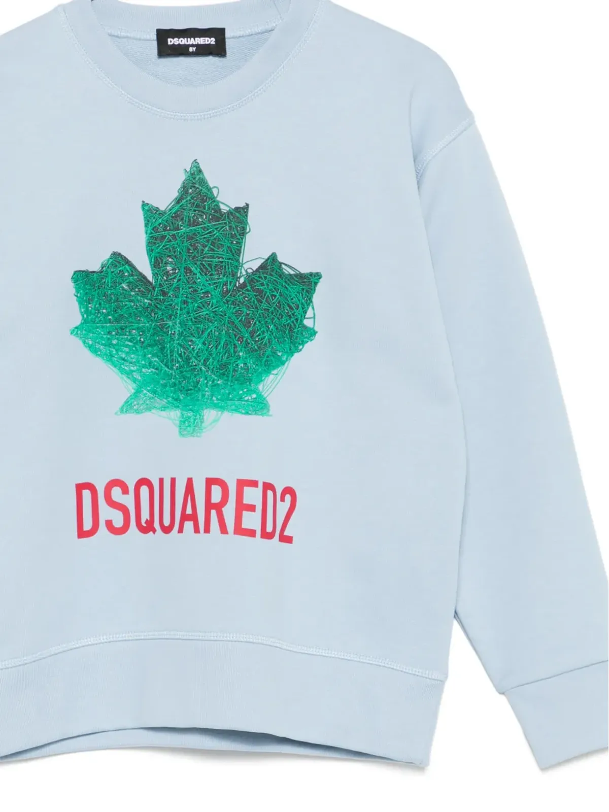 DSQUARED2 KIDS リーフプリント スウェットシャツ - 画像3