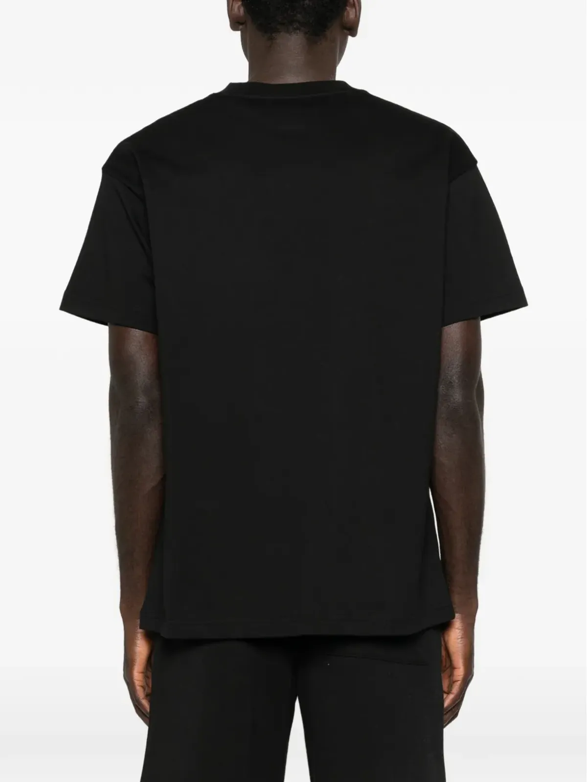 FLÂNEUR Organic Flower T-shirt - Black - 画像4