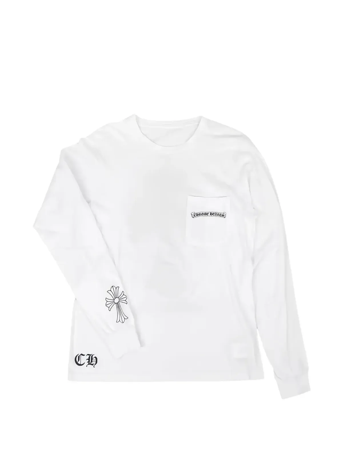 Chrome Hearts Cemetery Cross ロングスリーブTシャツ - 画像1