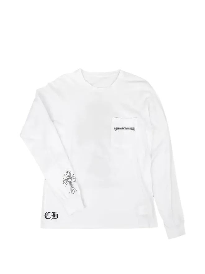Chrome Hearts Chrome Hearts Cemetery Cross ロングスリーブTシャツの商品画像