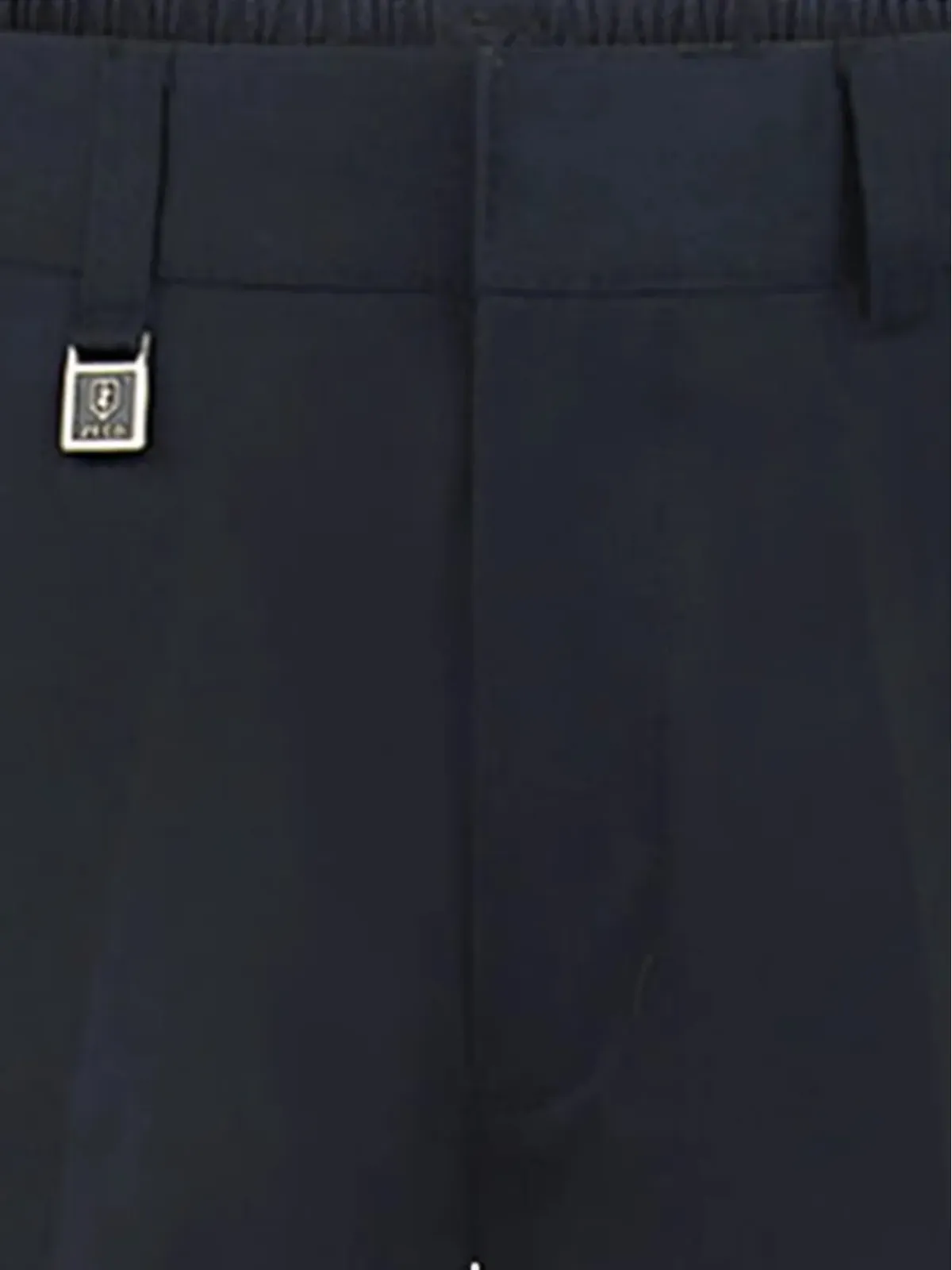 Zeco Schoolwear kids ロゴプレート トラウザーズ - 画像3
