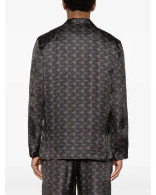 Giorgio Armani 幾何学柄ブレザー - サムネイル4