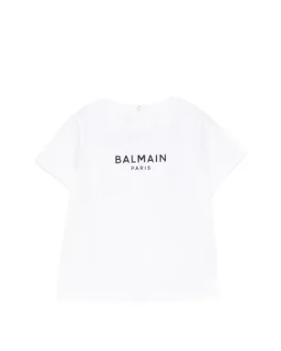 Balmain Kids 半袖Tシャツ ホワイト - サムネイル1