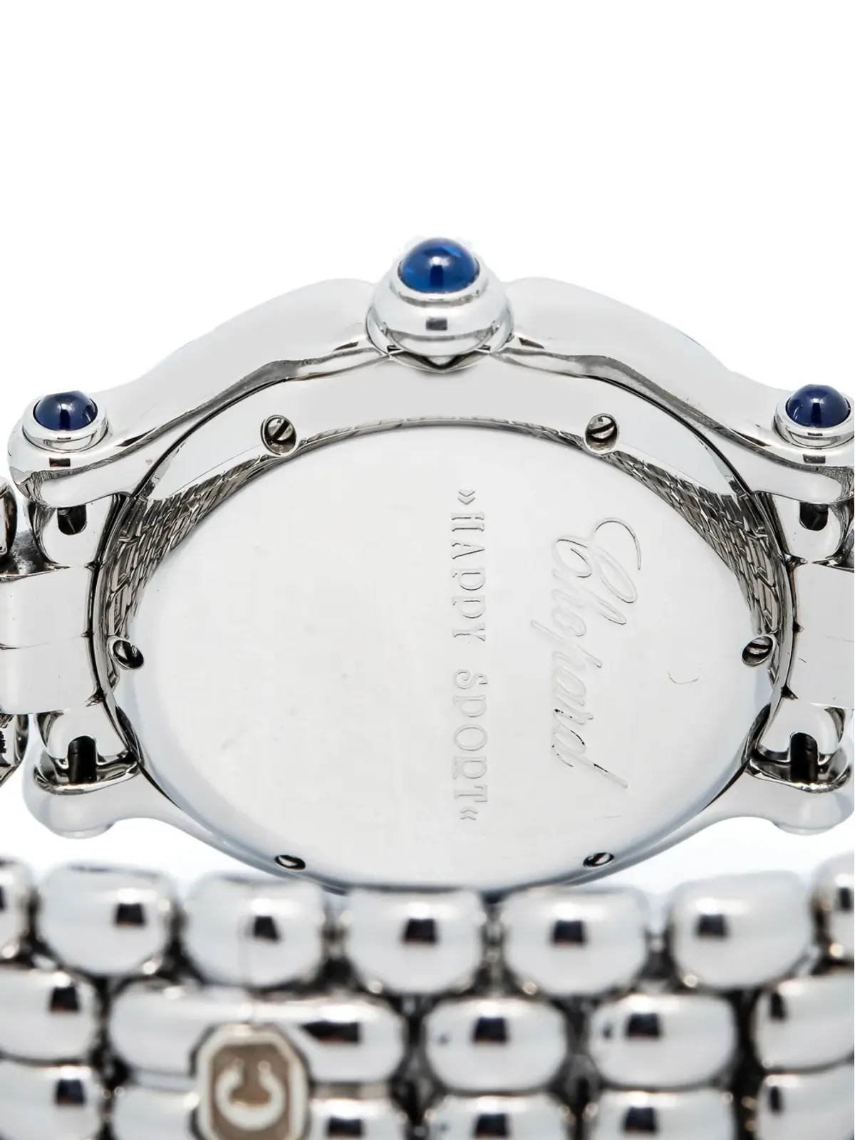 Chopard Pre-Owned ハッピースポーツ ダイヤモンド ウォッチ - ピンク - 画像5