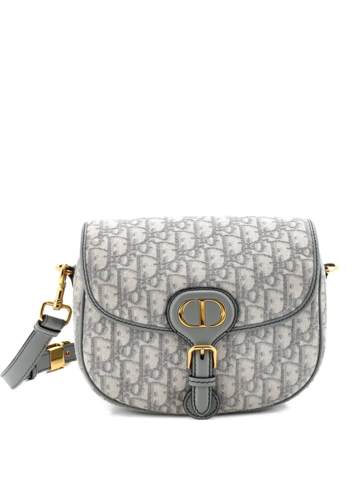 Christian Dior Pre-Owned ボビー フラップ バッグ オブリーク キャンバス ミディアム クロスボディバッグ - 画像1