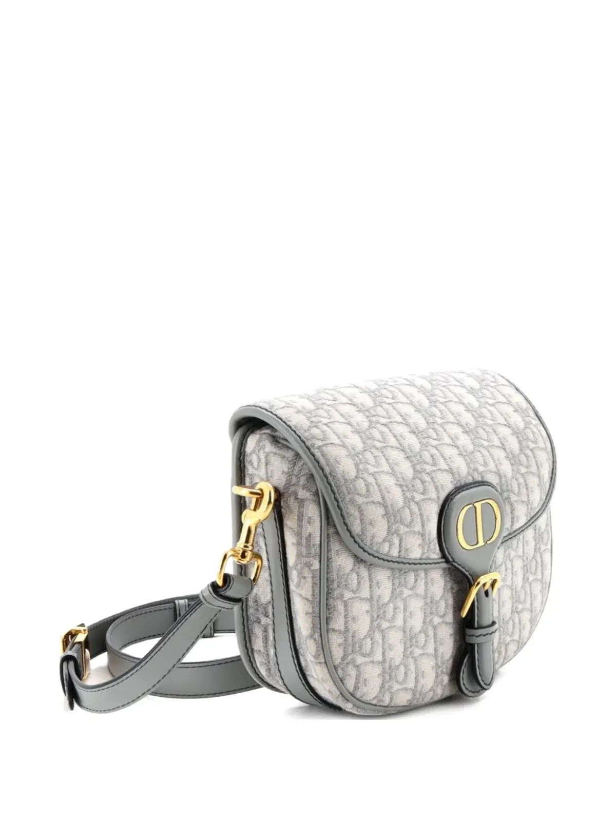 Christian Dior Pre-Owned ボビー フラップ バッグ オブリーク キャンバス ミディアム クロスボディバッグ - 画像3
