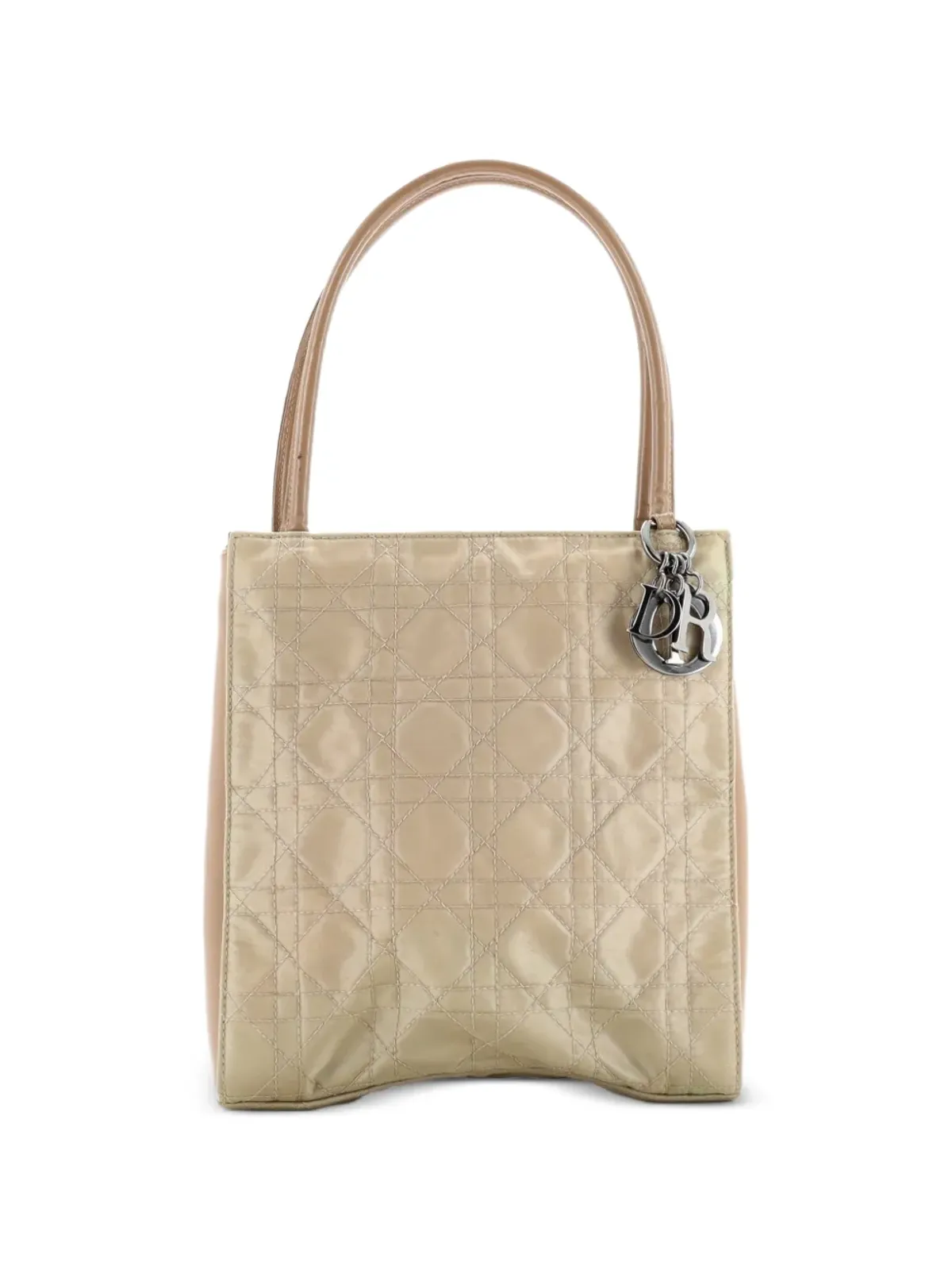 Christian Dior ビンテージ レディ ディオール バッグ カナージュ キルト ナイロン サッチェル - 画像1