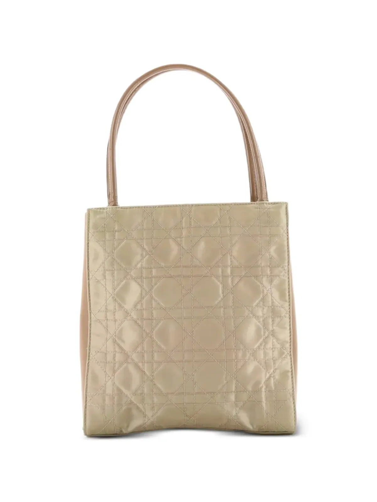 Christian Dior ビンテージ レディ ディオール バッグ カナージュ キルト ナイロン サッチェル - 画像2