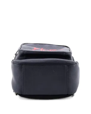 Christian Dior Vintage Shawn Stussy Crossbody Printed Leather backpack - Blue - サムネイル4