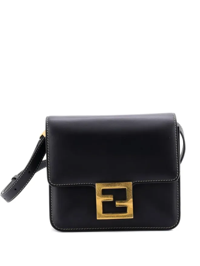 Fendi Pre-Owned Fendi Vintage ファブレザー ショルダーバッグの商品画像