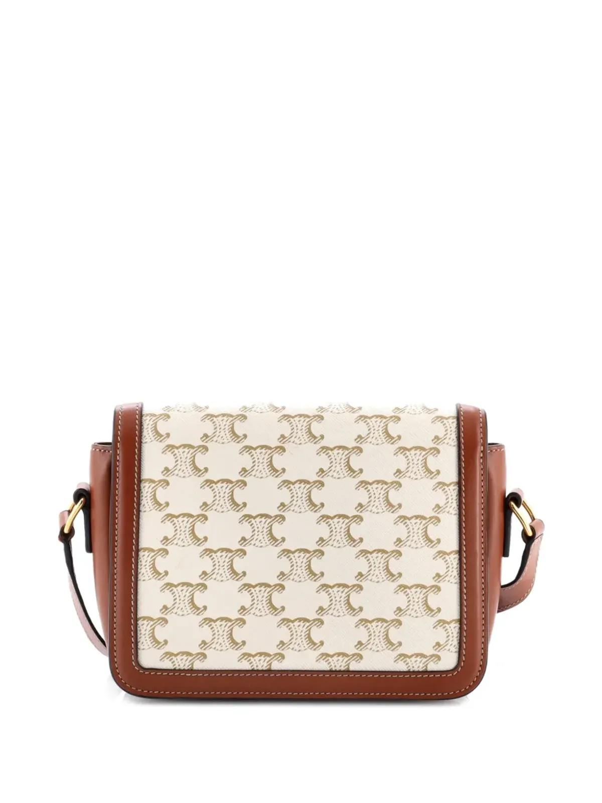 Celine Pre-Owned トリオンフ コーテッドキャンバス ティーン ショルダーバッグ - 画像2
