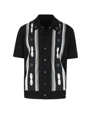 AMIRI スナップボタンデコレーティブシャツ ブラック - サムネイル1