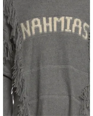 Nahmias クルーネック フリンジ付き distressed セーター - グレー - サムネイル2