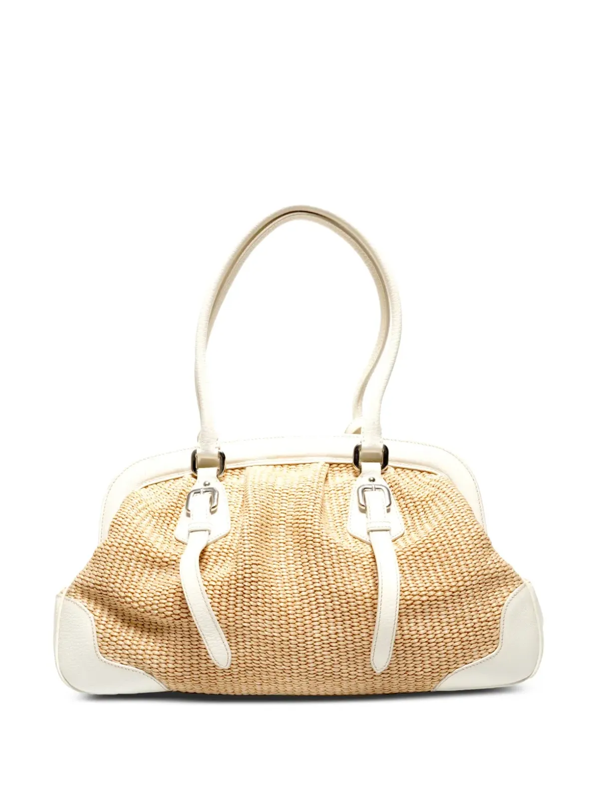 Prada Pre-Owned ロゴディテール トートバッグ - 画像2