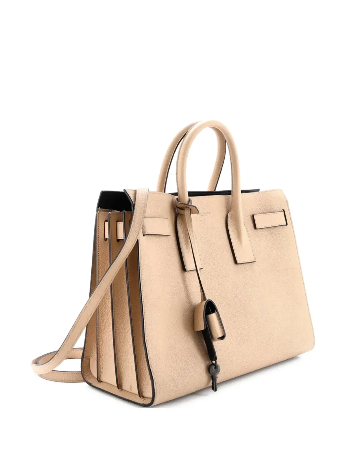 Saint Laurent Pre-Owned Sac de Jour NM バッグ レザー トート - 画像3