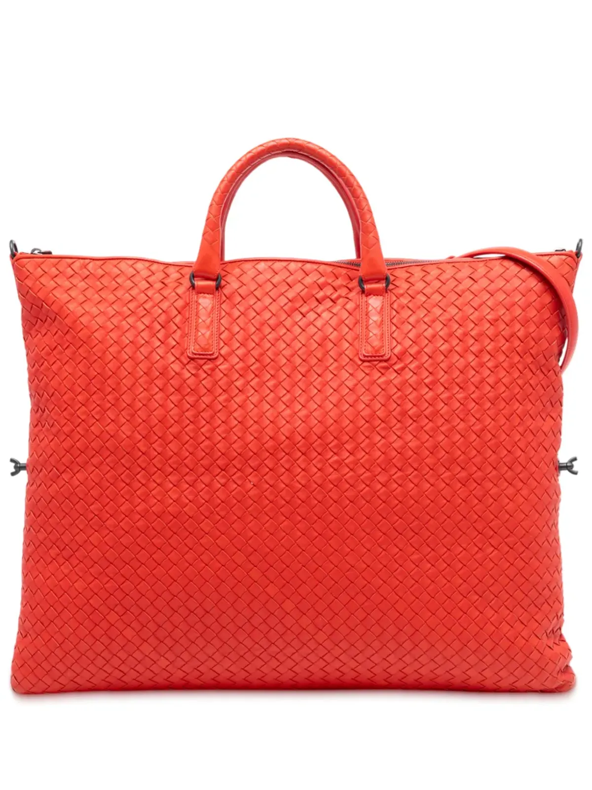 Bottega Veneta マキシイントレッチアート ナッパ コンバーチブル サッチェル - レッド - 画像1