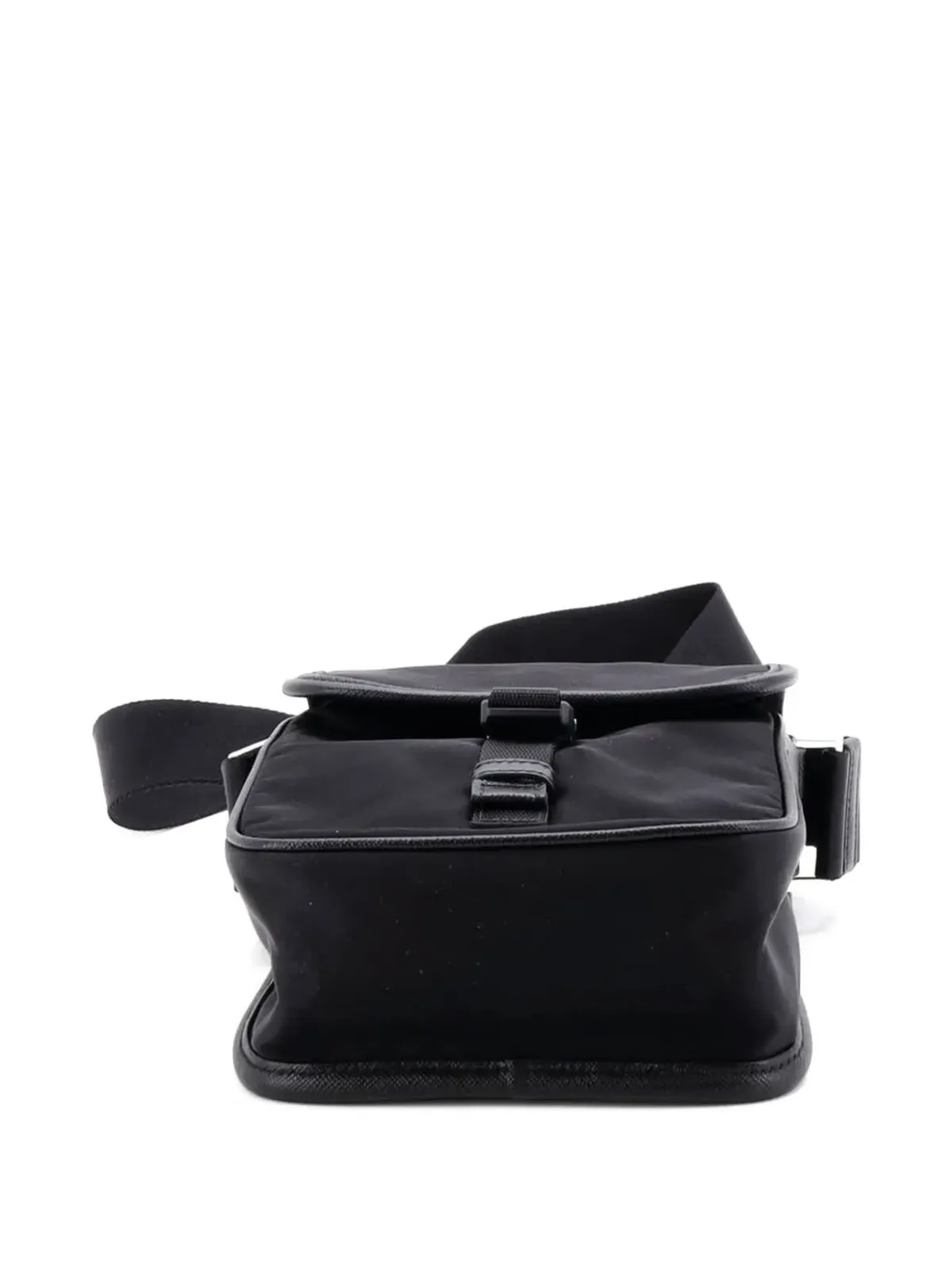 Prada Pre-Owned ロゴバックル メッセンジャーバッグ - 画像4