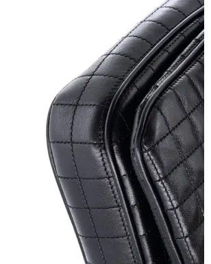 Celine Pre-Owned C Bag キルテッドレザー ショルダーバッグ（ブラック） - サムネイル5