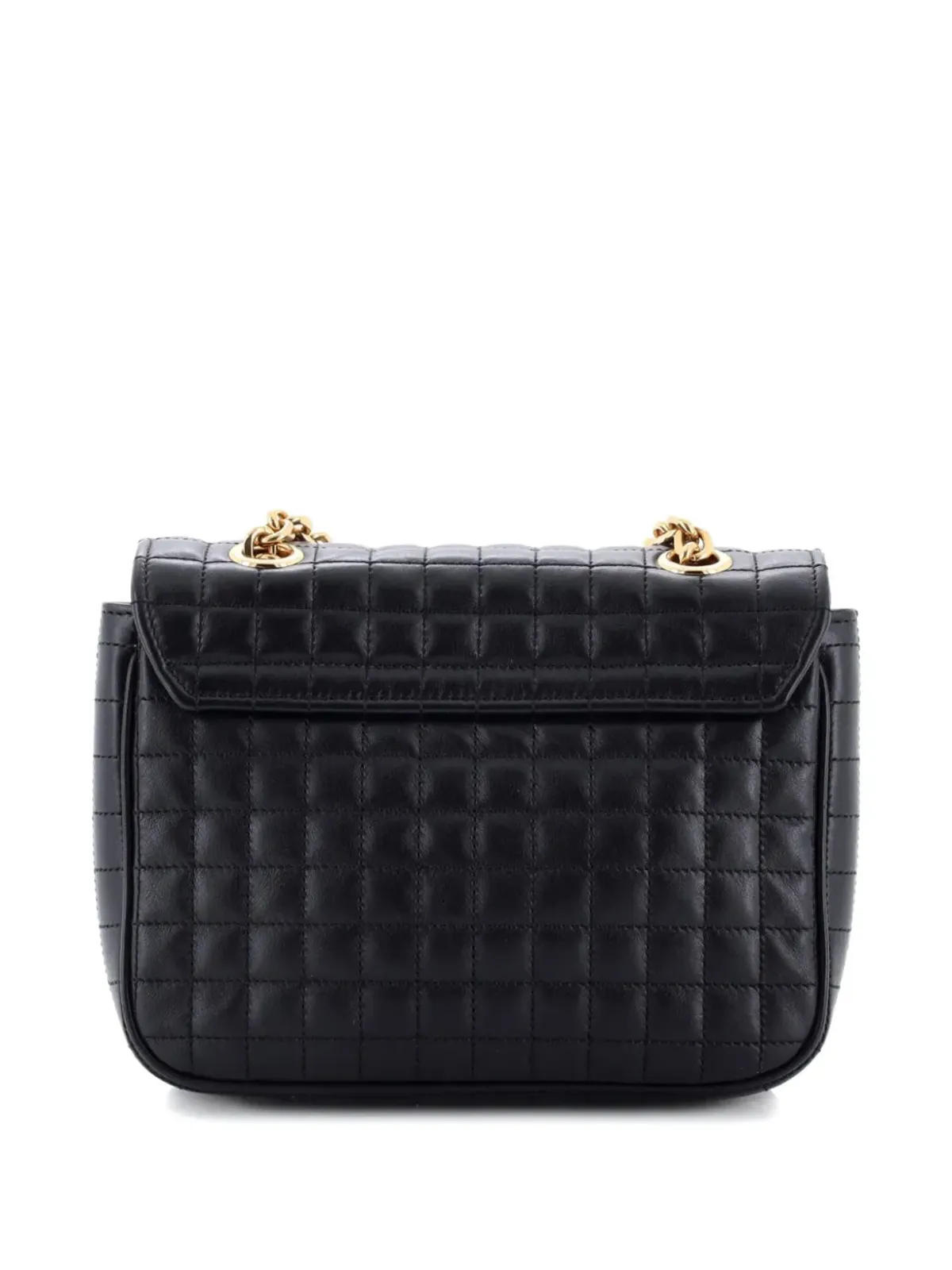 Celine Pre-Owned C Bag キルテッドレザー ショルダーバッグ（ブラック） - 画像2