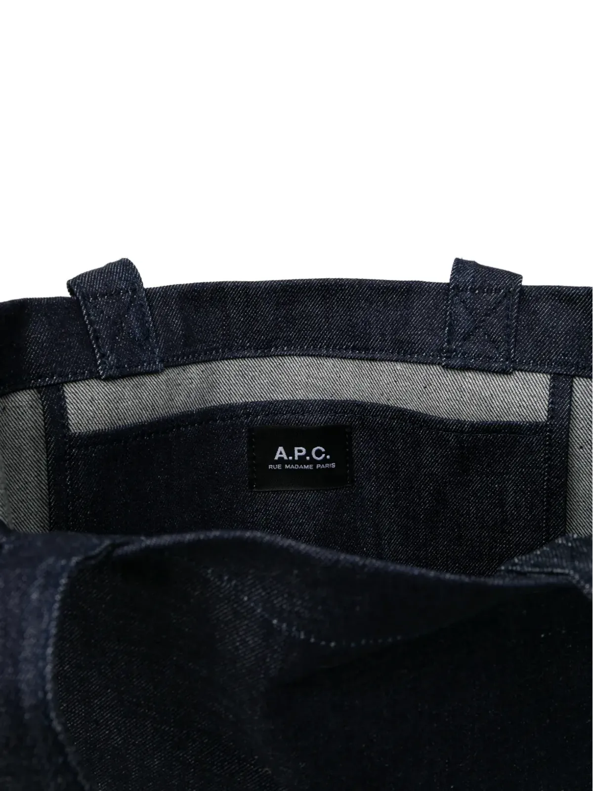 A.P.C. Laure トートバッグ - Blue - 画像5