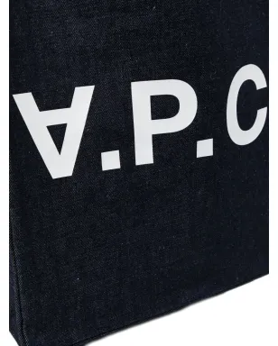 A.P.C. Laure トートバッグ - Blue - サムネイル4