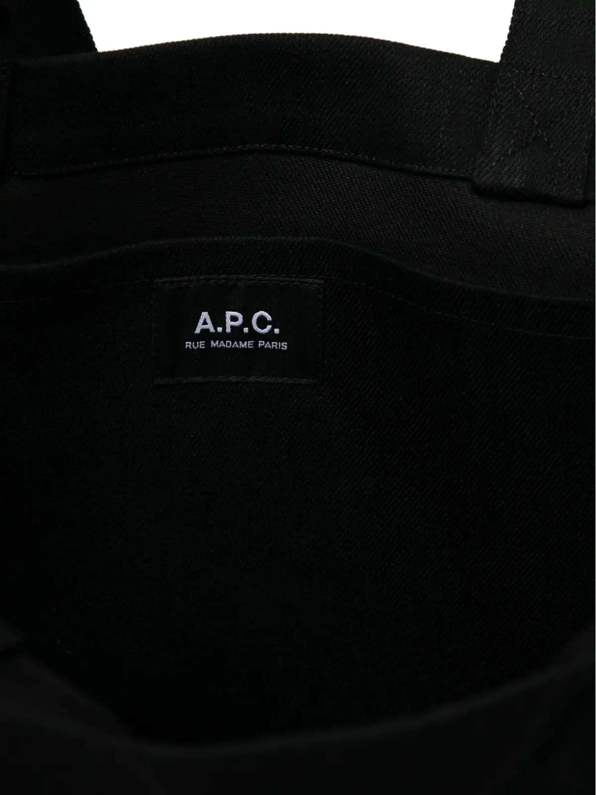 A.P.C. テキストショルダーバッグ - 画像5