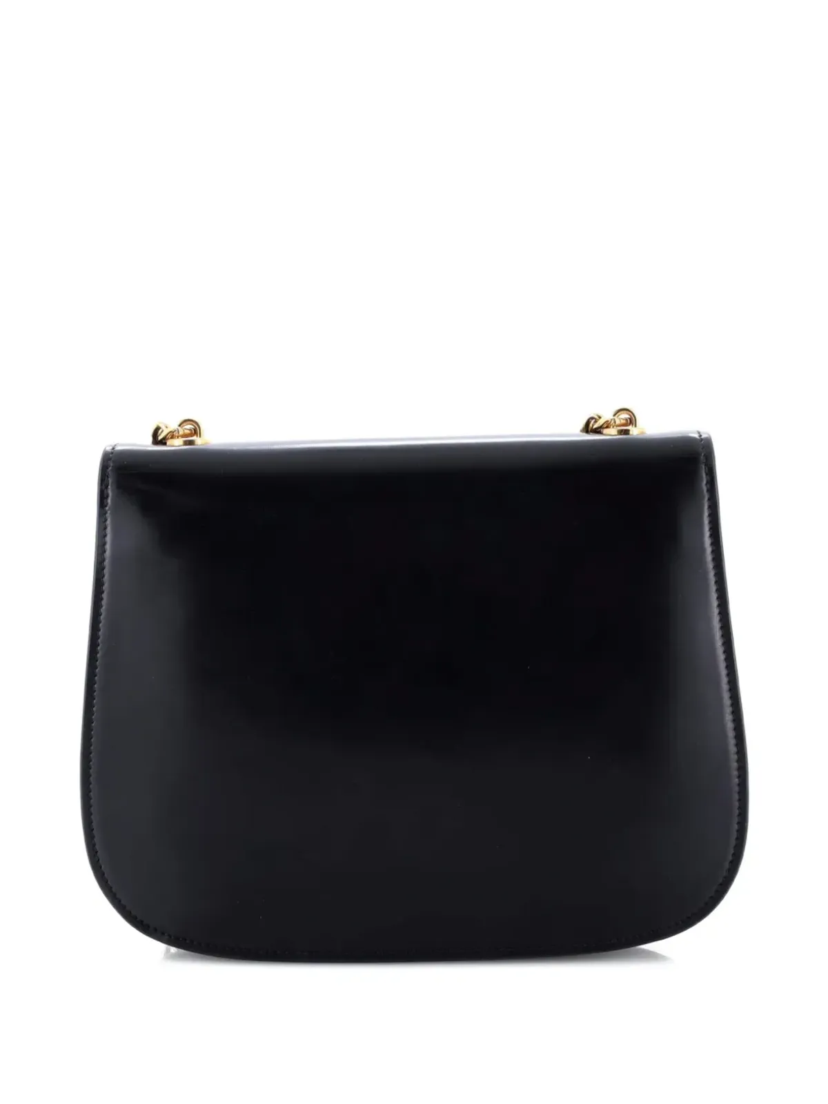 Celine Pre-Owned Besace Triomphe Smooth Calfskin Shoulder Bag - Black - 画像2
