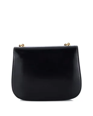 Celine Pre-Owned Besace Triomphe Smooth Calfskin Shoulder Bag - Black - サムネイル2