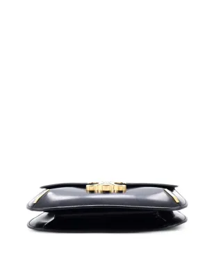 Celine Pre-Owned Besace Triomphe Smooth Calfskin Shoulder Bag - Black - サムネイル4
